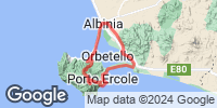 Track GPS Toskania - nadmorskie Argentario